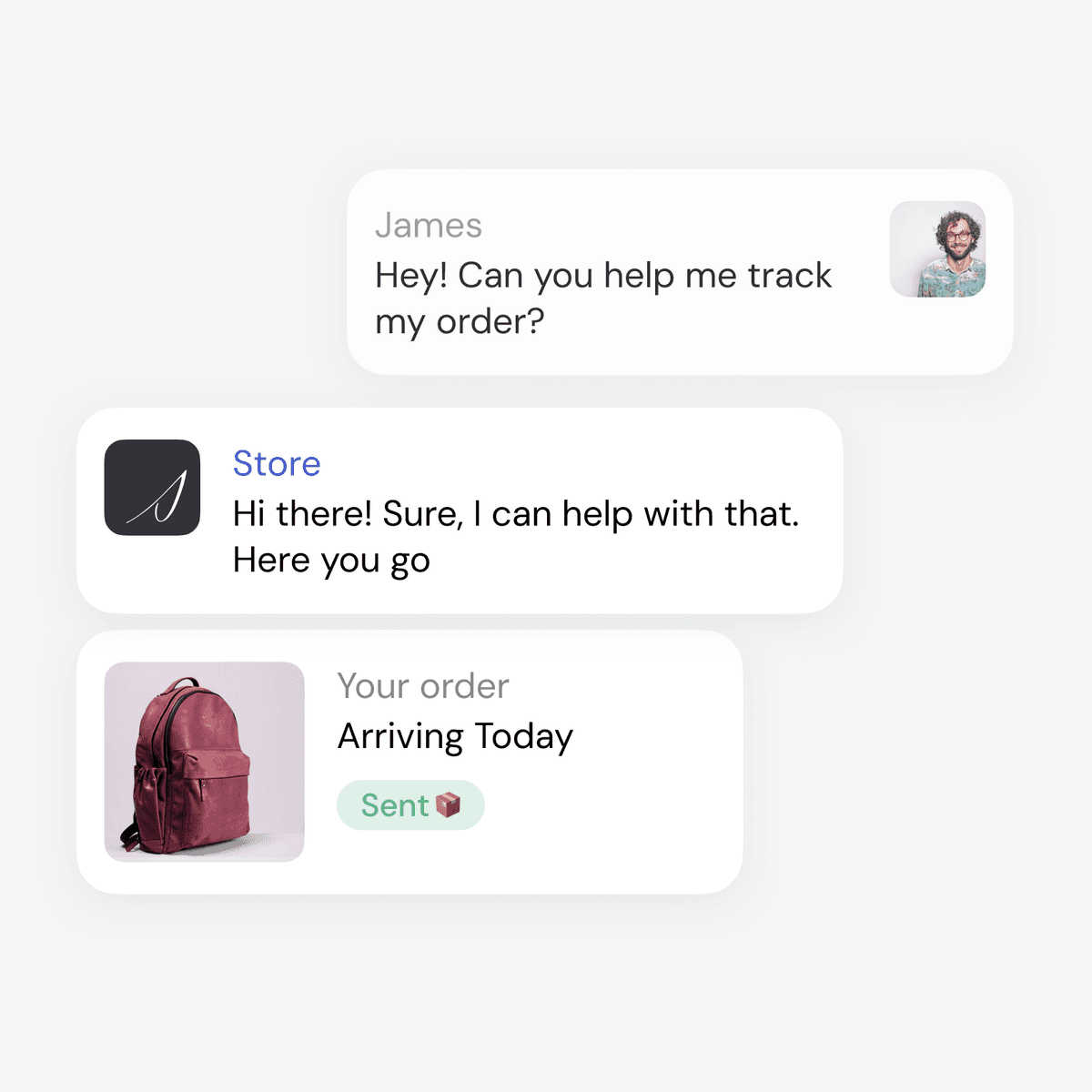 chat example
